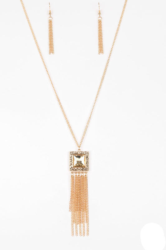 Paparazzi Necklaces - Shimmer Sensei - Gold