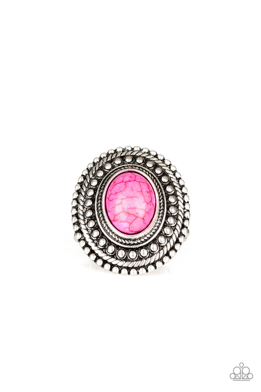 Paparazzi Rings - Terra Terrain - Pink