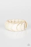 Paparazzi Bracelets - Nomadic Nature - White