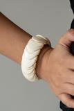 Paparazzi Bracelets - Nomadic Nature - White