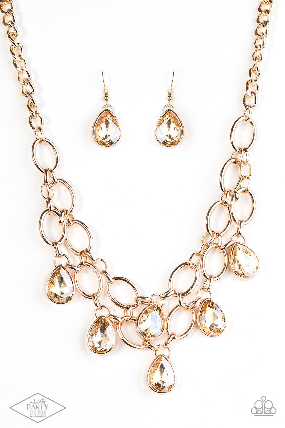 Paparazzi Necklaces - Show-Stopping Shimmer - Gold