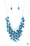 Paparazzi Necklaces - Garden Fairytale - Blue