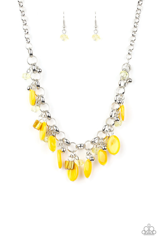 Paparazzi Necklaces - I Want To SEA The World - Yellow