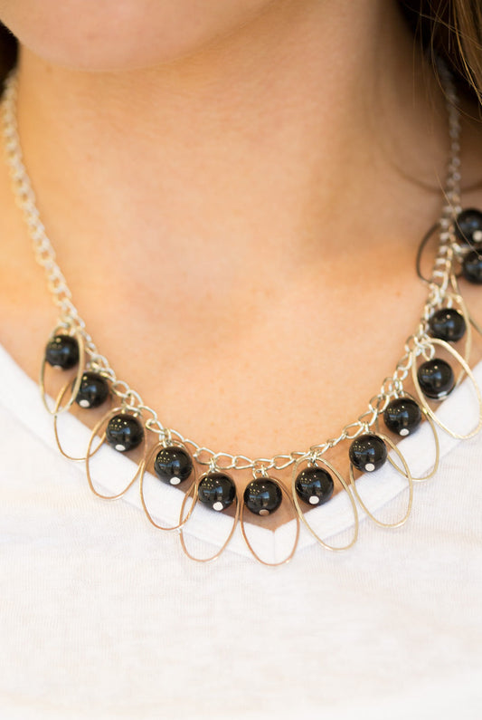 Paparazzi Necklaces - Party Princess - Black