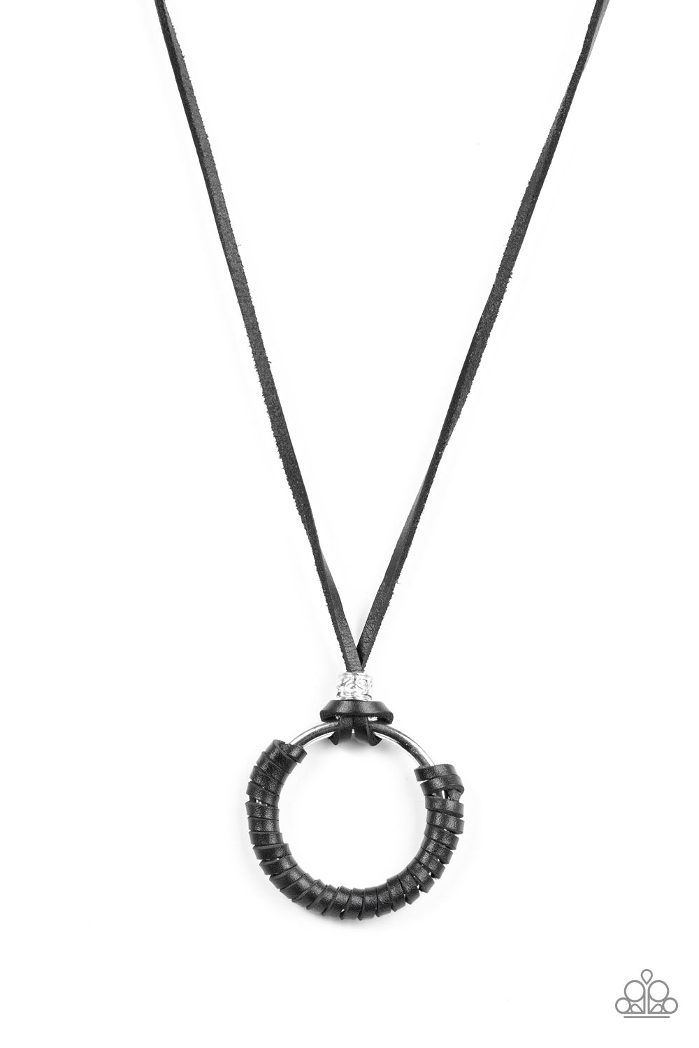 Paparazzi urban collection  necklace - Get Over GRIT! - Black