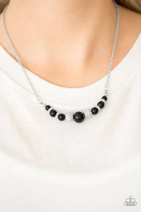 Paparazzi Necklaces - Absolutely Brilliant - Black