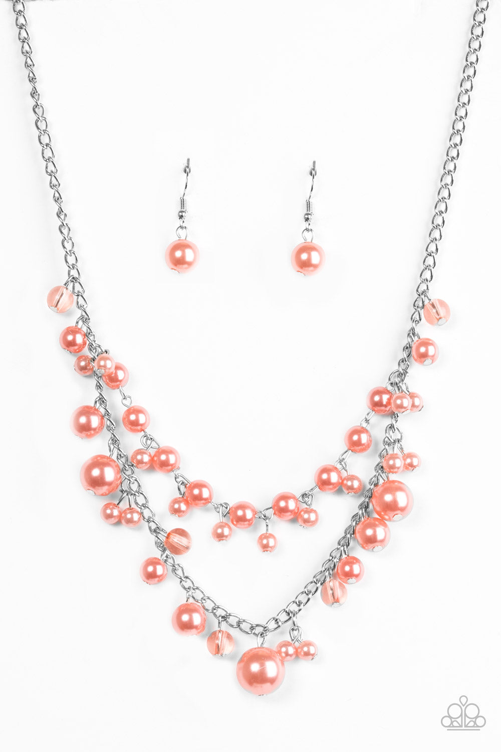 Paparazzi Necklaces - Blissfully Bridesmaid - Orange