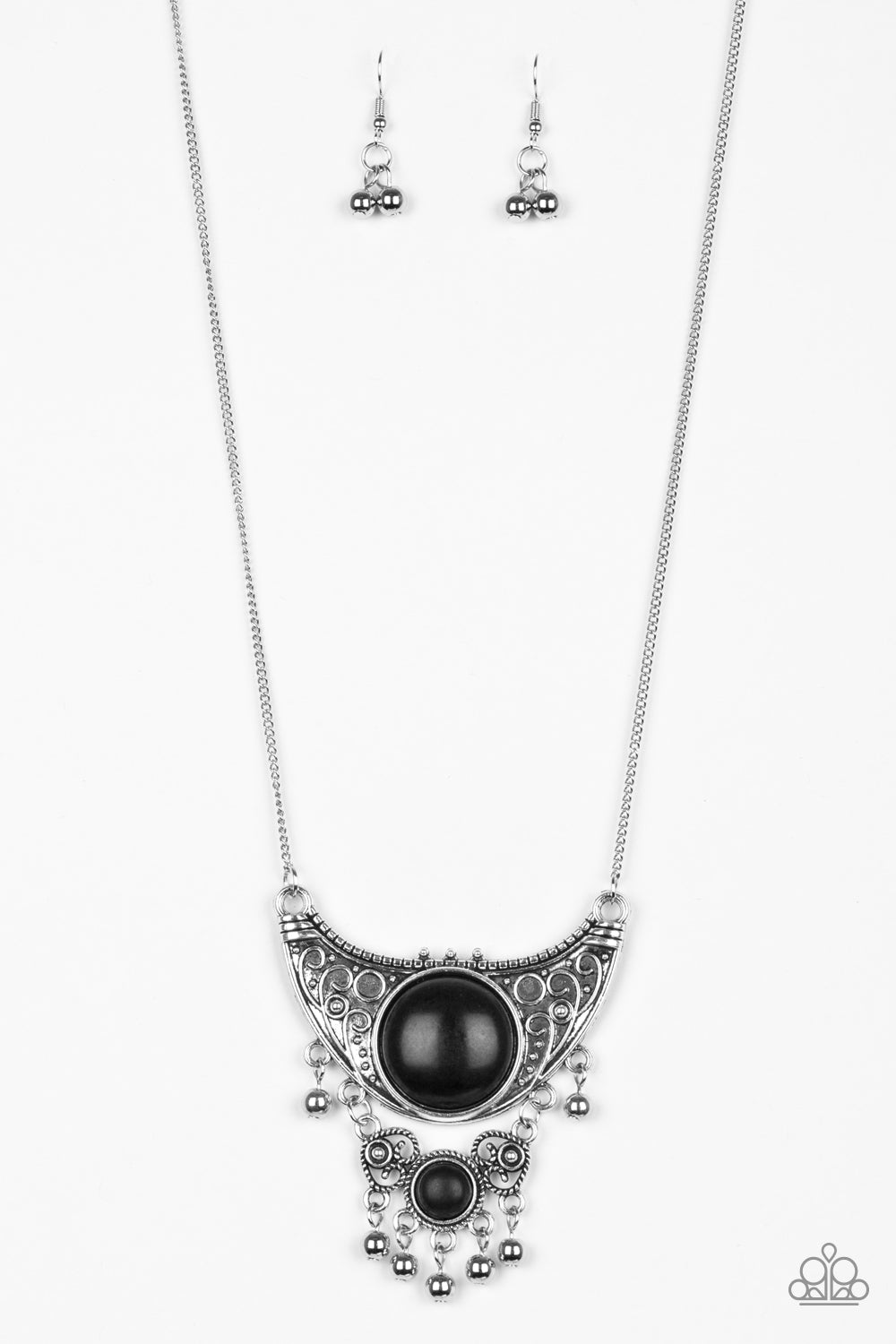 Paparazzi necklace - Summit Style - Black