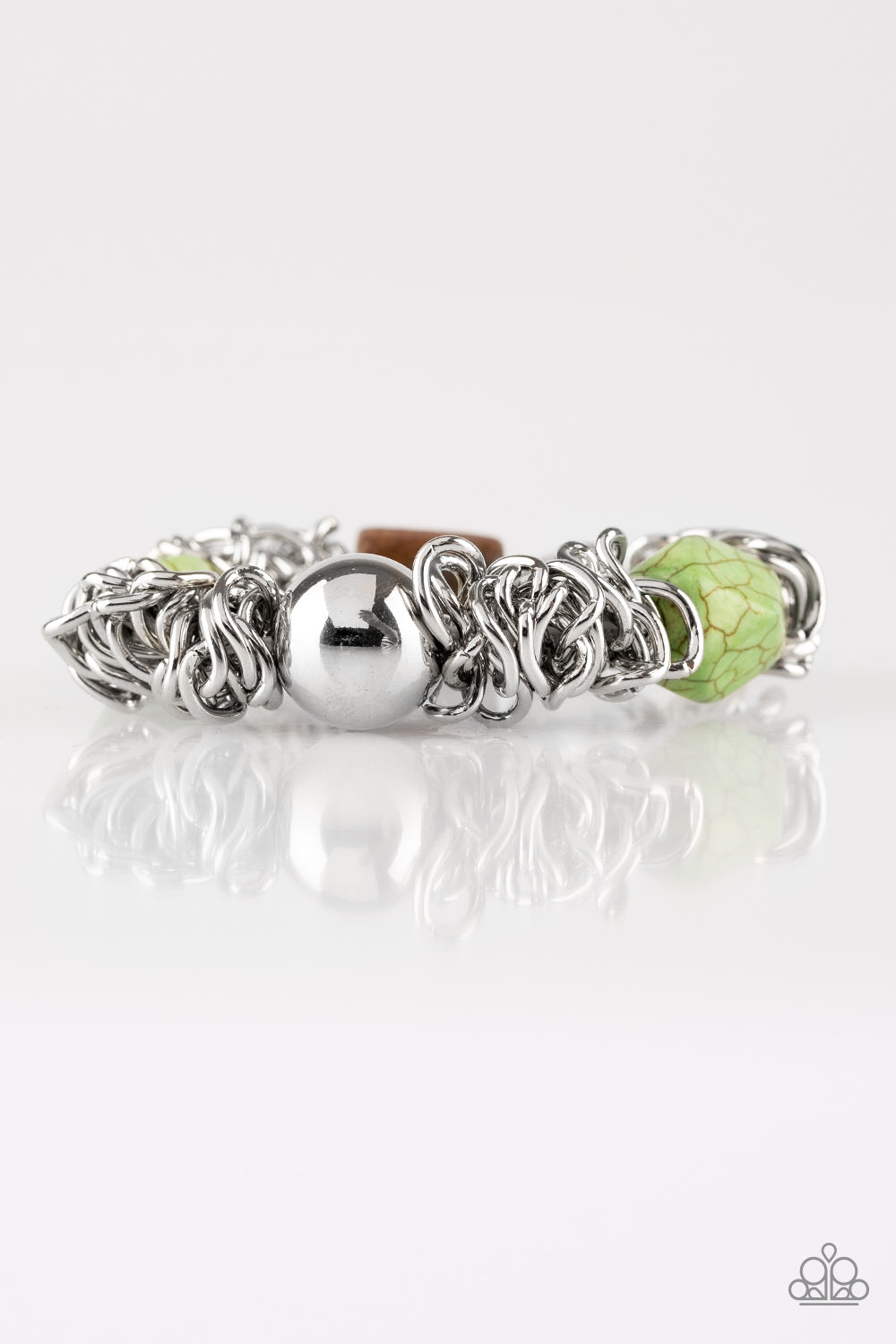 Paparazzi Bracelets - Mesmerizingly Magmatic - Green