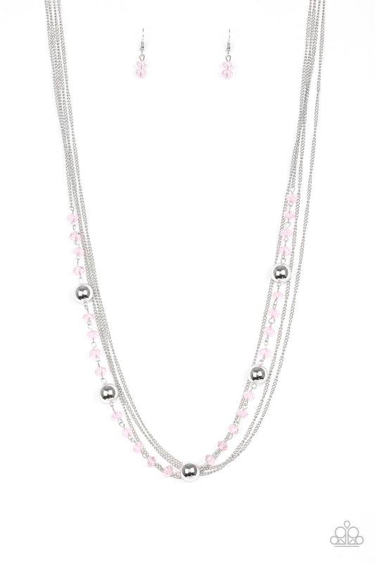 Paparazzi Necklaces - High Standards - Pink