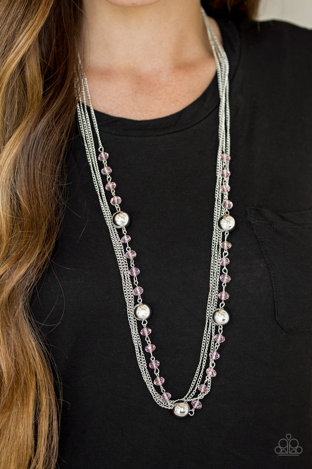 Paparazzi Necklaces - High Standards - Pink