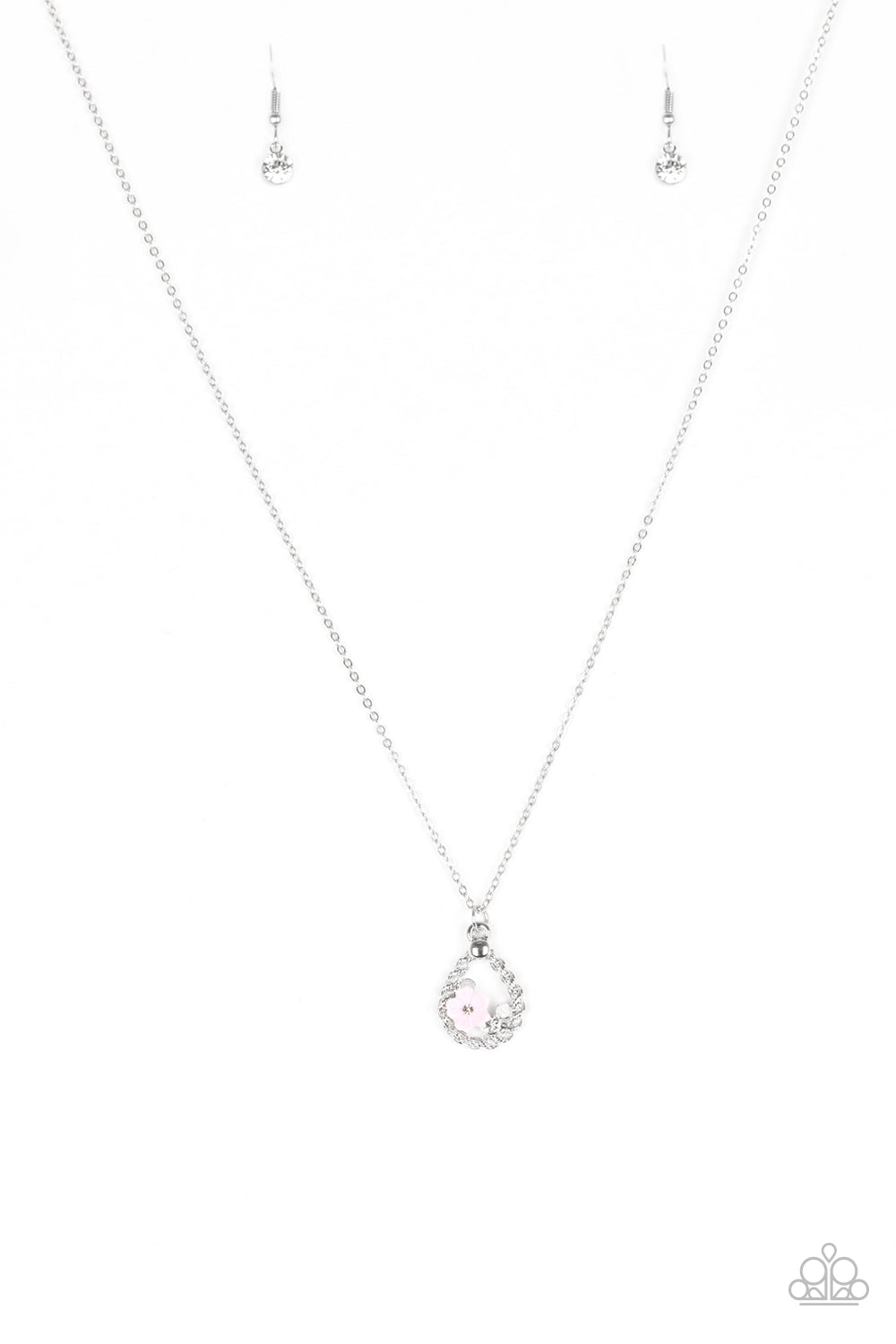 Paparazzi necklace - Serene Spring Showers - Pink