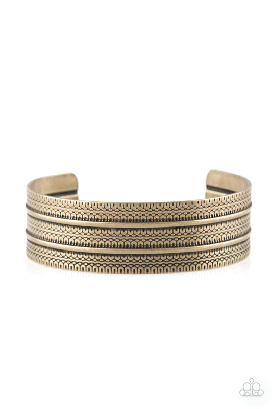 Paparazzi Bracelets - Absolute Amazon - Brass
