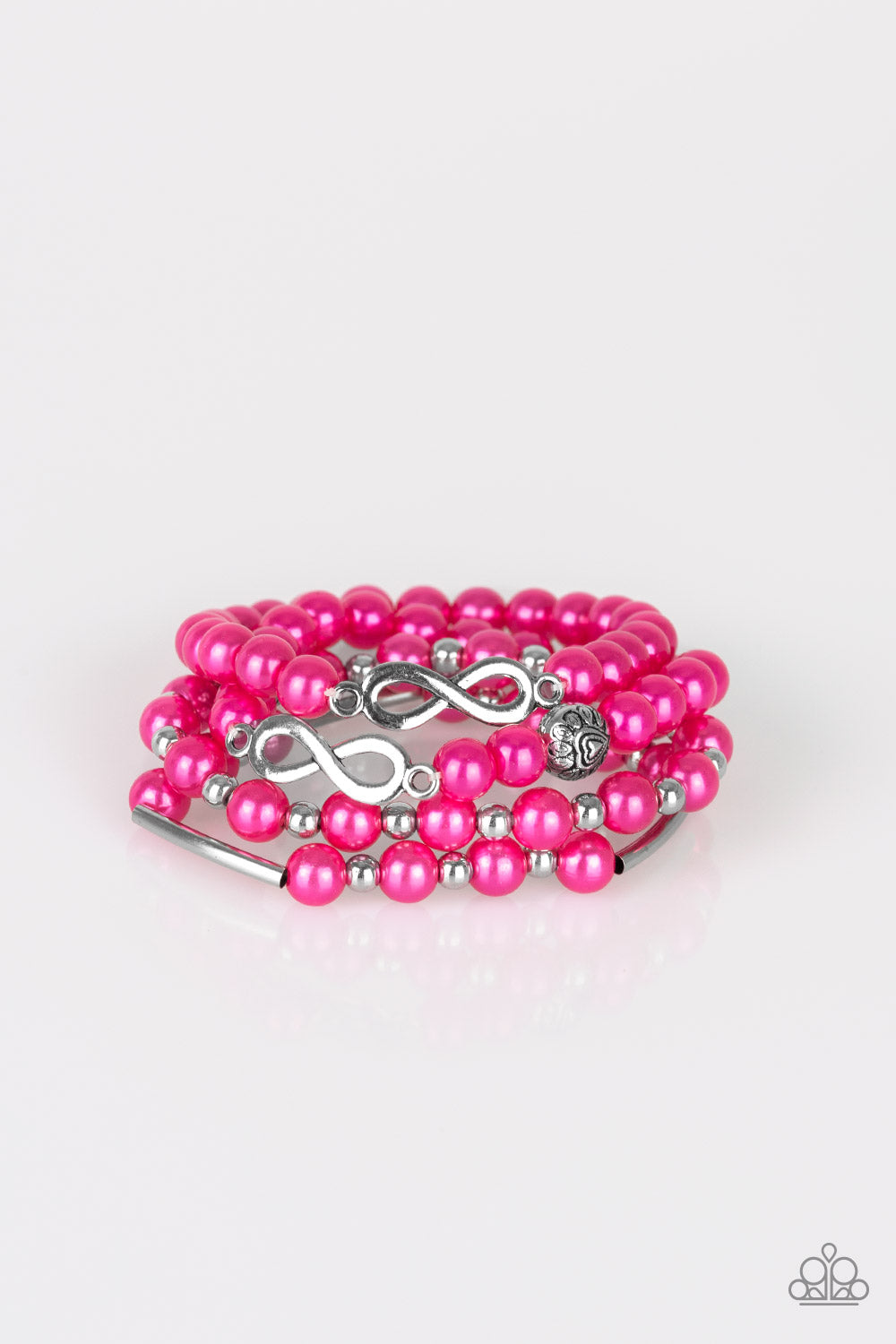 Paparazzi Bracelets - Limitless Luxury - Pink