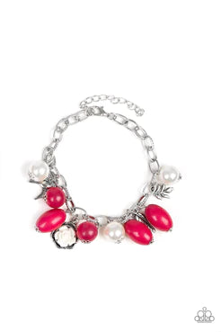 Paparazzi Bracelets - Love Doves - Pink