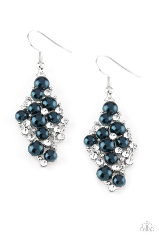 Paparazzi Earrings - Famous Fashion - Blue