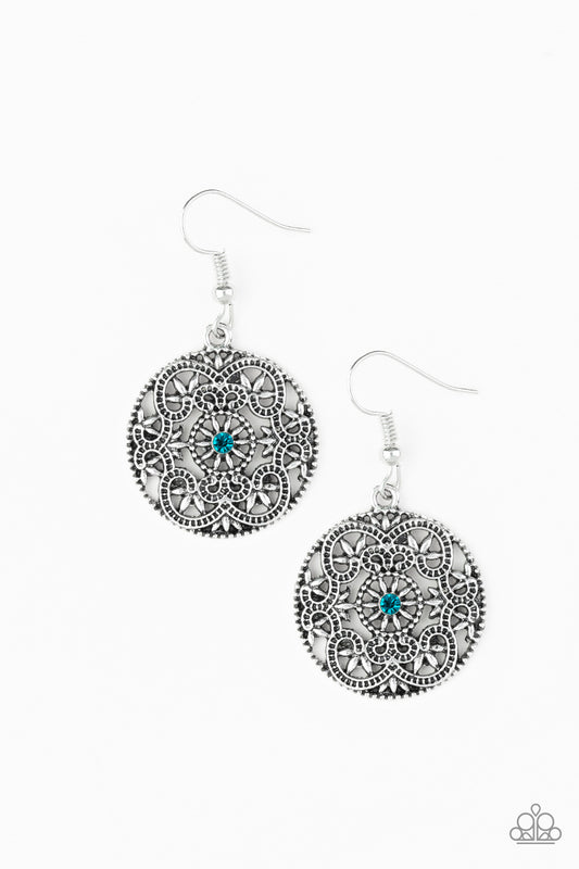 Paparazzi Earrings - Rochester Royale - Blue