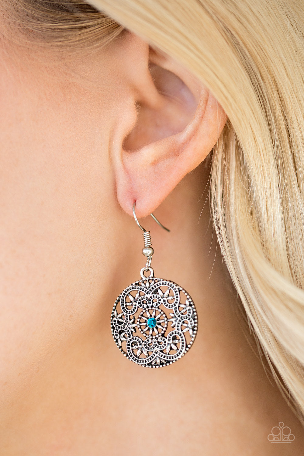Paparazzi Earrings - Rochester Royale - Blue
