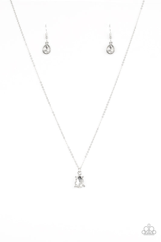Paparazzi Necklaces - Classy Classical - White