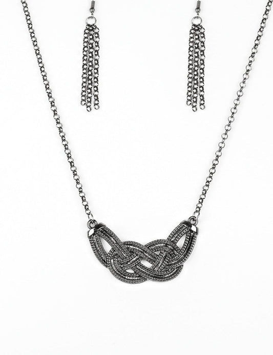 Paparazzi Necklaces - Nautically Naples - Black