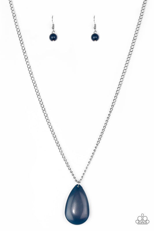 Paparazzi Necklaces - So- Pop-You-lar - Blue