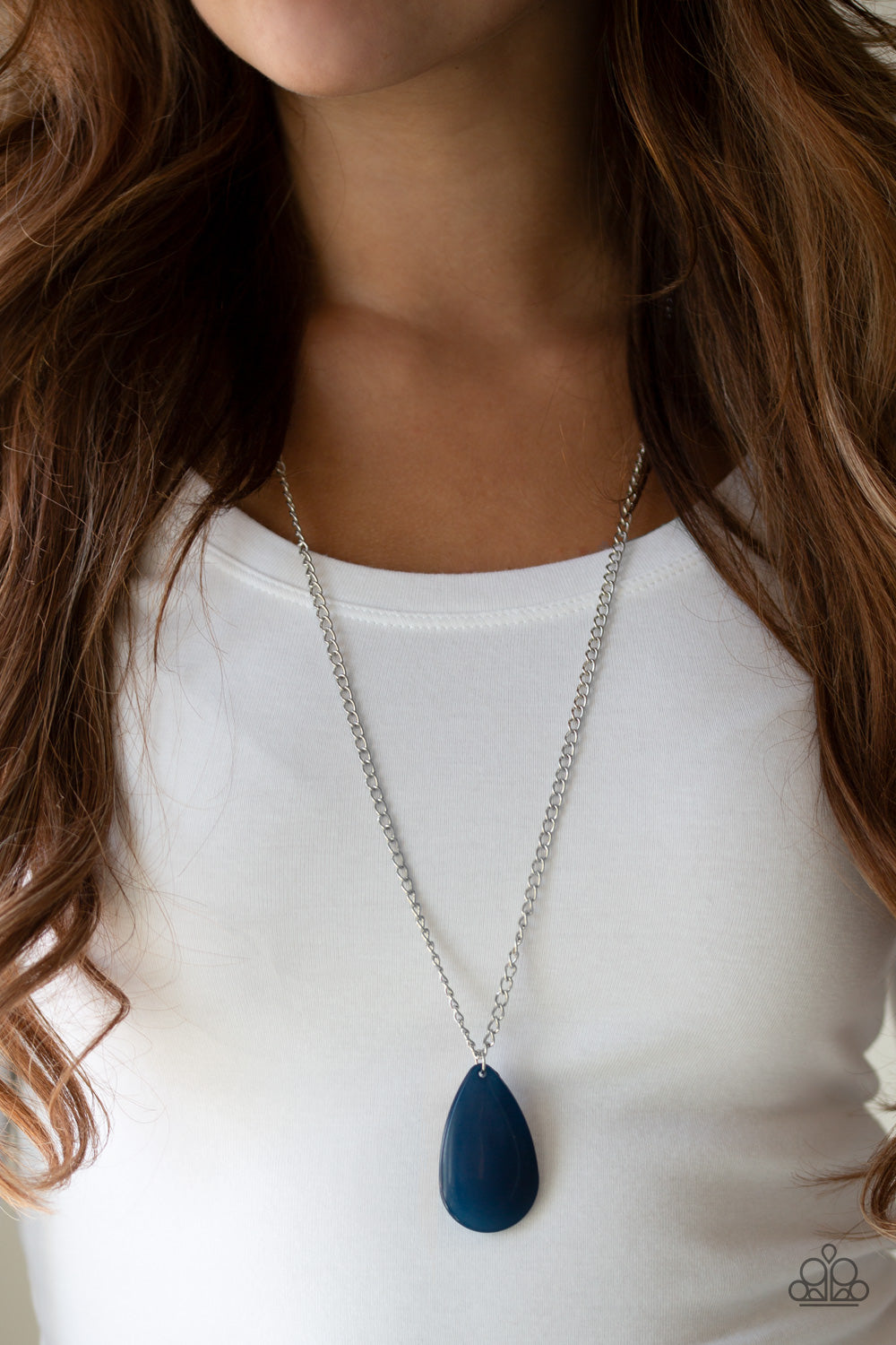 Paparazzi Necklaces - So- Pop-You-lar - Blue