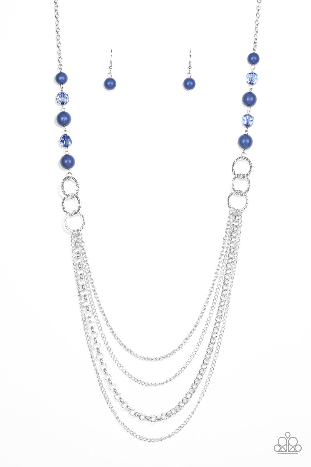 Paparazzi necklace - Vividly Vivid - Blue