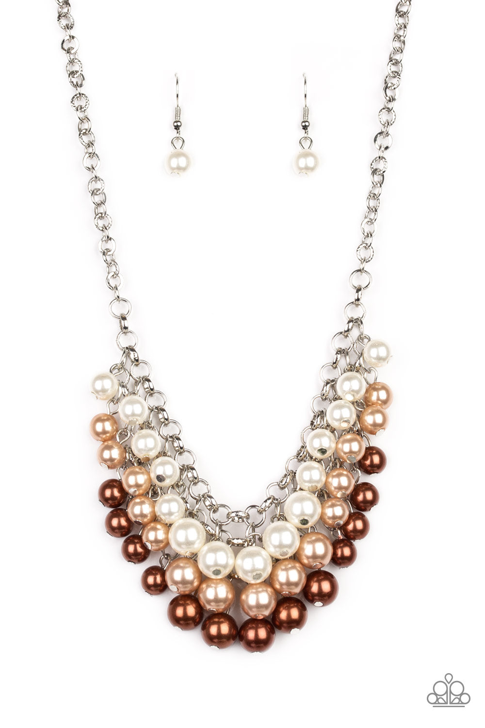 Paparazzi necklace - Run For The HEELS! - Brown