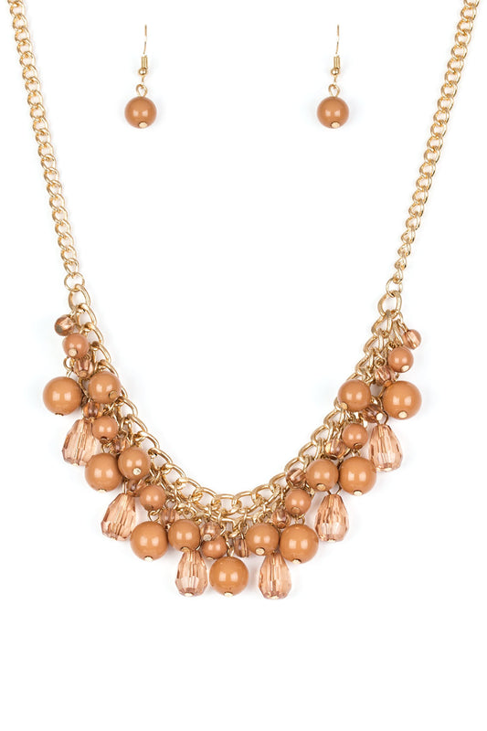 Paparazzi Necklaces - Tour de Trendsetter - Brown
