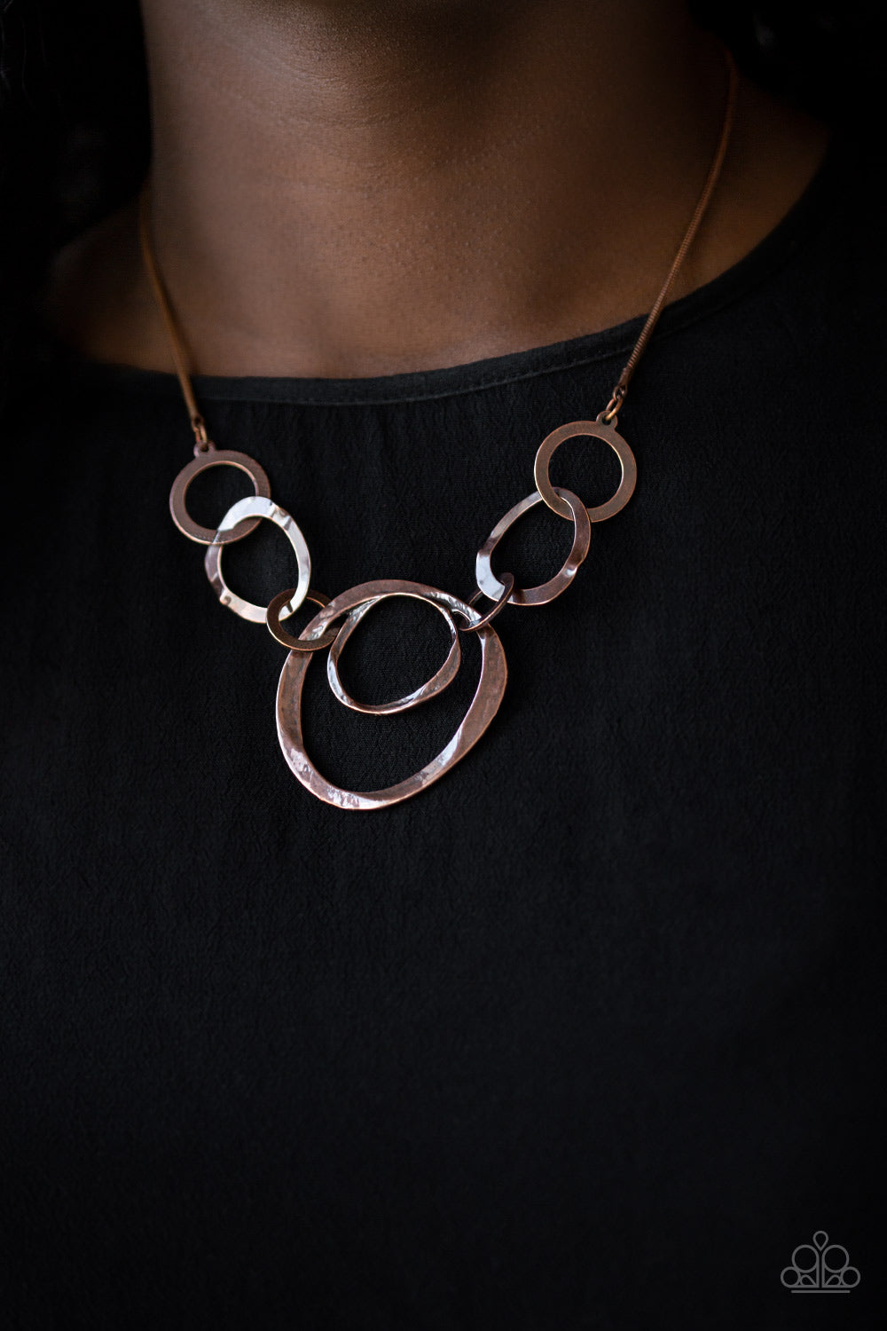 Paparazzi Necklaces - Progressively Vogue - Copper
