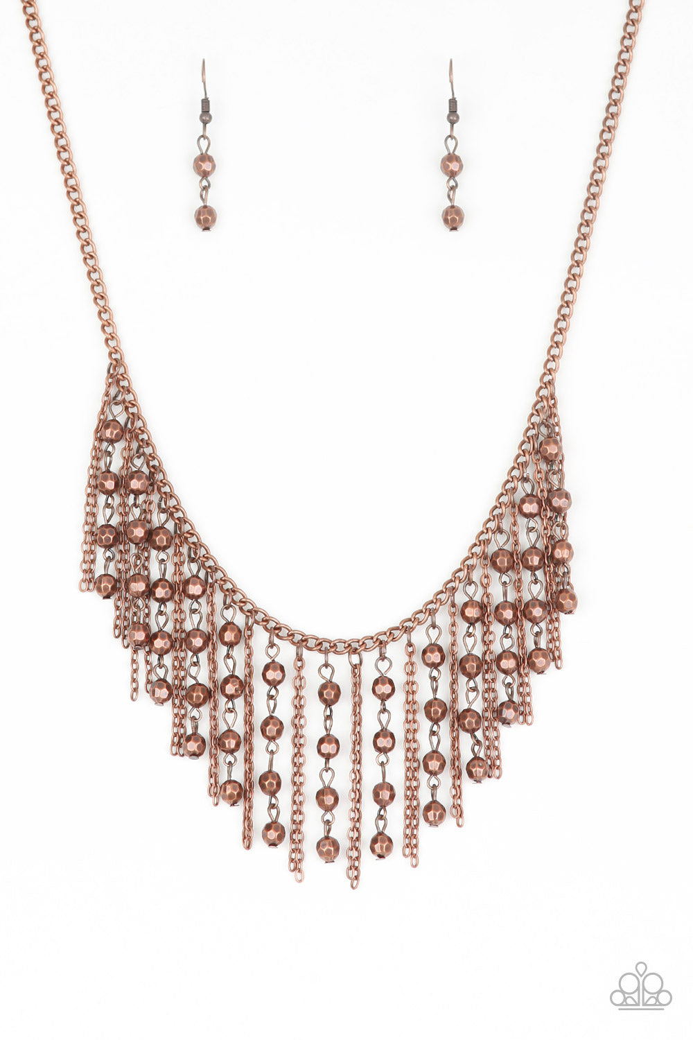 Paparazzi Necklaces - Rebel Remix - Copper