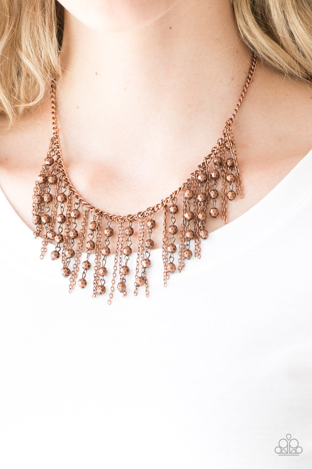 Paparazzi Necklaces - Rebel Remix - Copper