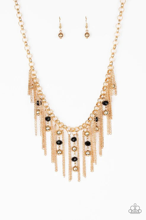 Paparazzi Necklaces - Ever Rebellious - Gold