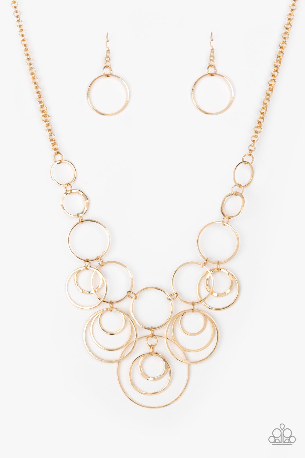 Paparazzi necklace - Break The Cycle - Gold