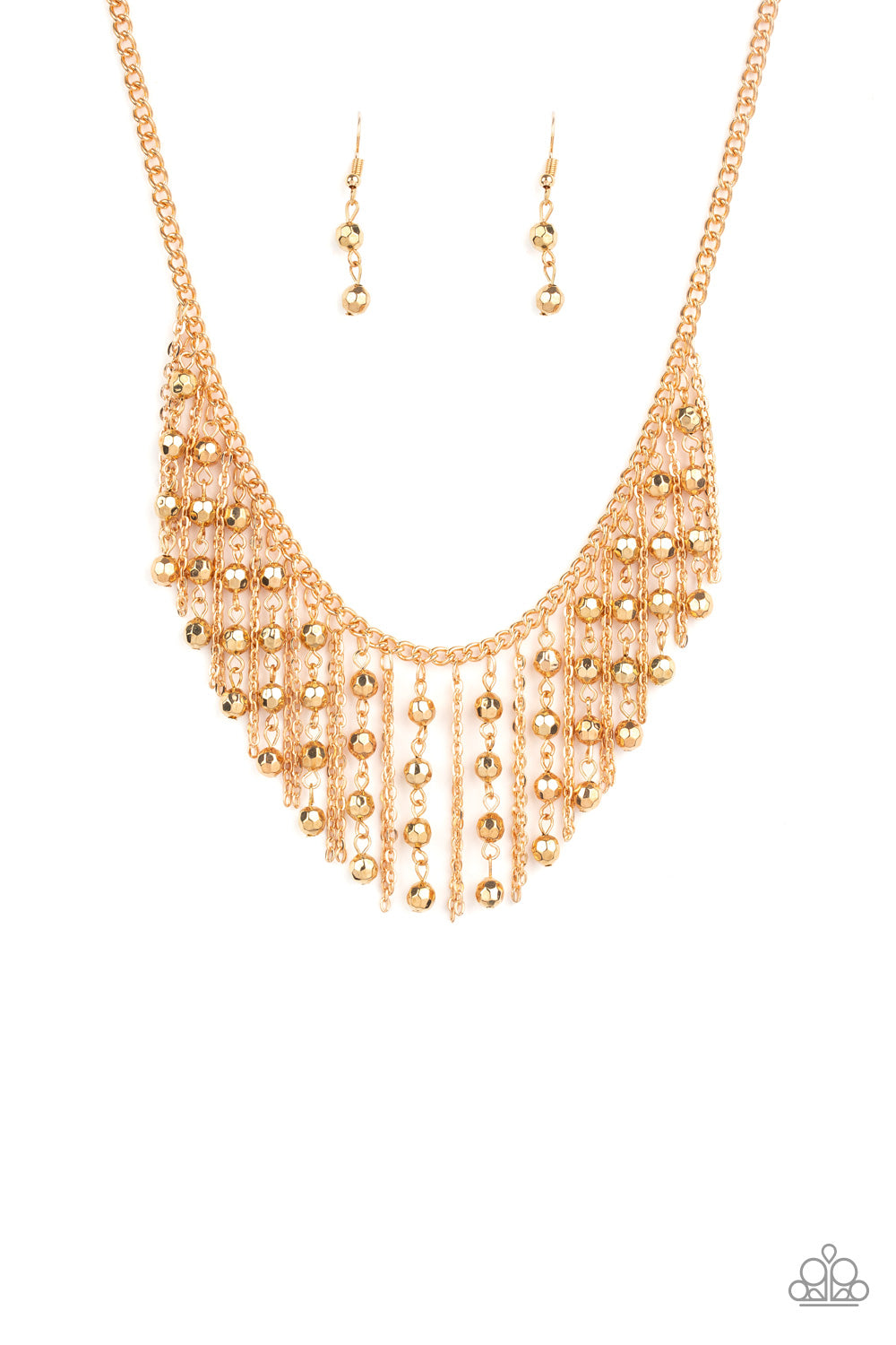 Paparazzi Necklaces - Rebel Remix - Gold