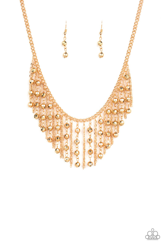 Paparazzi Necklaces - Rebel Remix - Gold