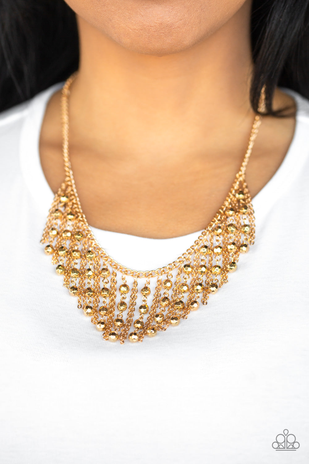 Paparazzi Necklaces - Rebel Remix - Gold