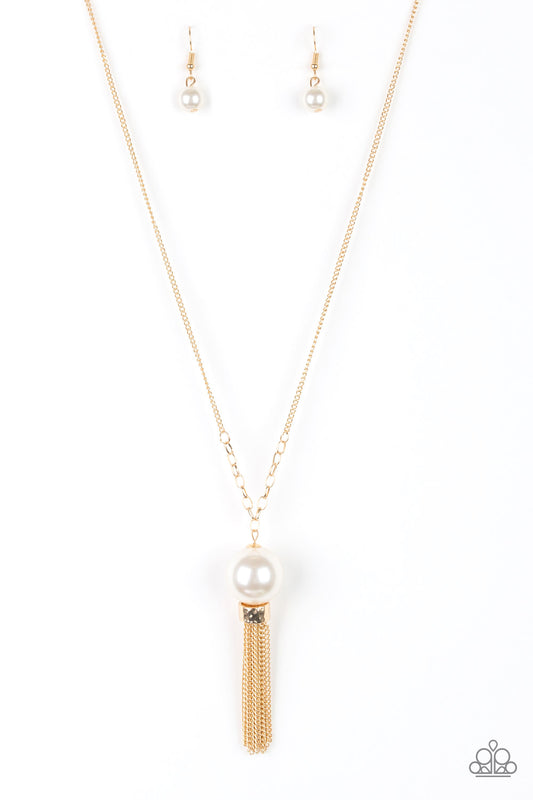 Paparazzi Necklaces - Belle of the Ballroom - Gold