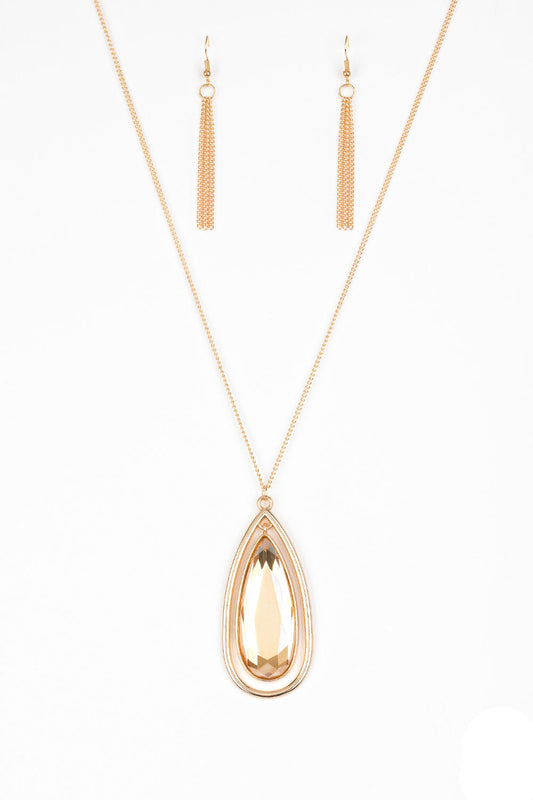 Paparazzi Necklaces - The Royal Coronation - Gold