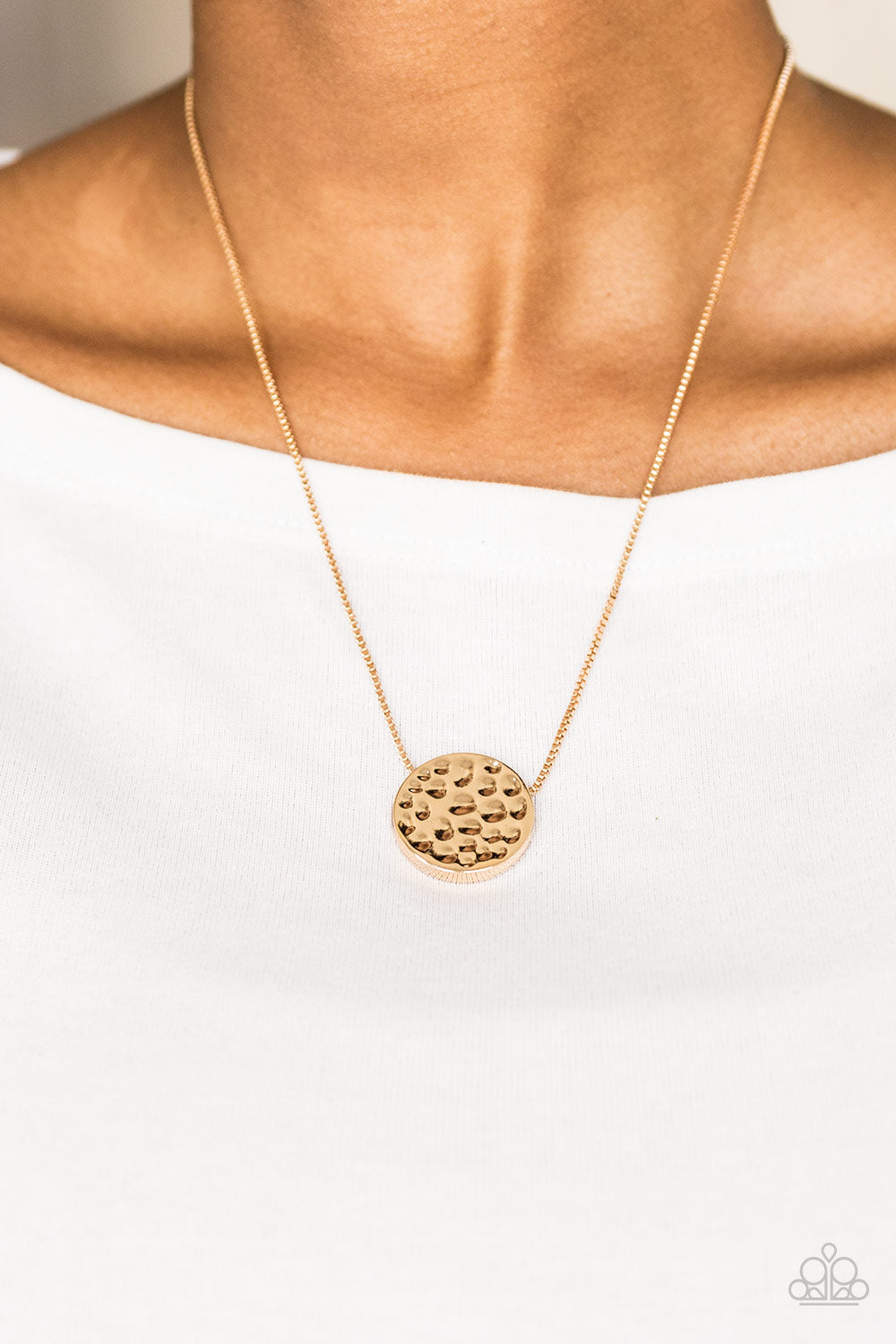 Paparazzi Necklaces - The BOLD Standard - Gold