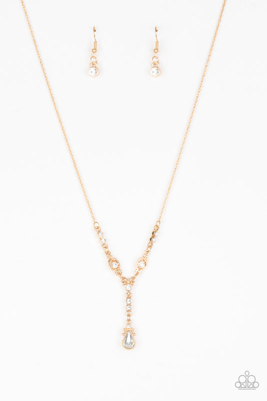 Paparazzi Necklaces - Diva Dazzle - Gold