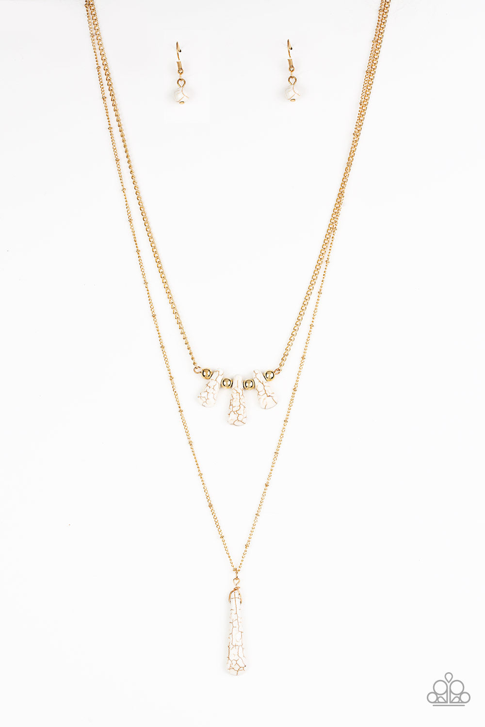 Paparazzi Necklaces - Basic Groundwork - Gold