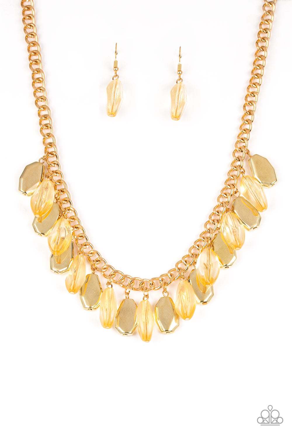 Paparazzi Necklaces - Fringe Fabulous - Gold