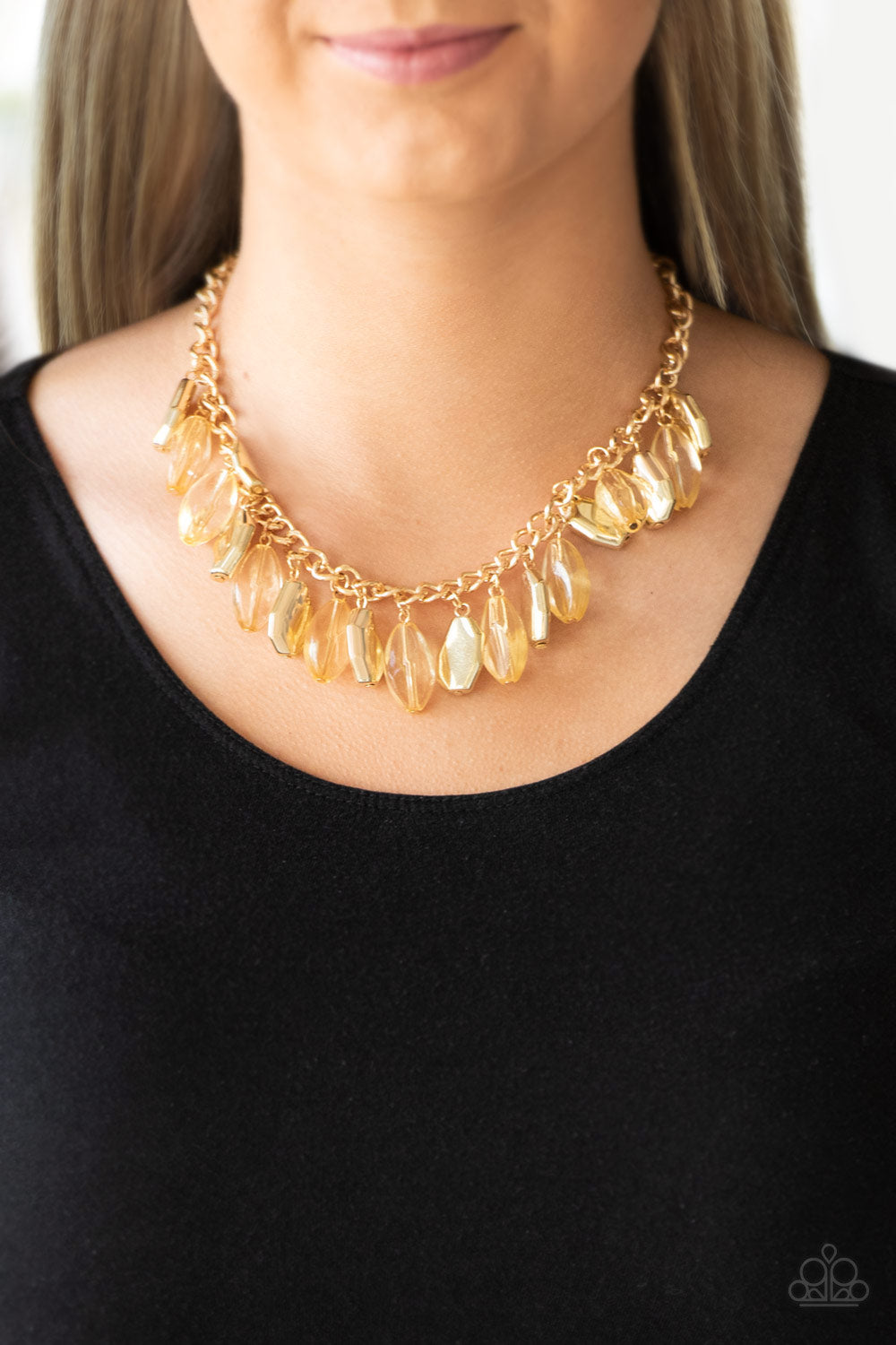 Paparazzi Necklaces - Fringe Fabulous - Gold