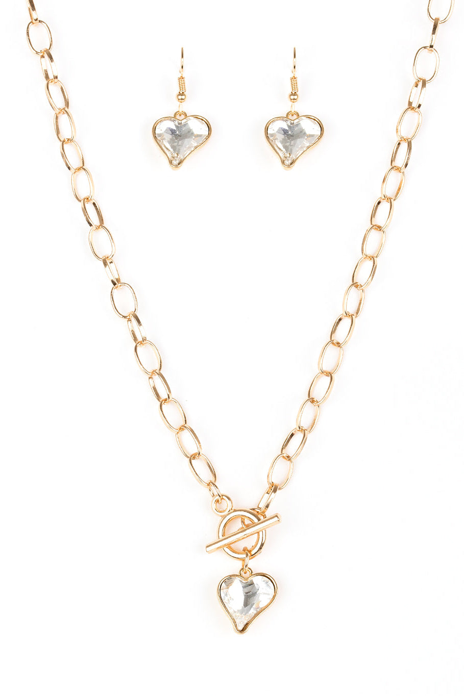 Paparazzi Necklaces - Princeton Princess - Gold