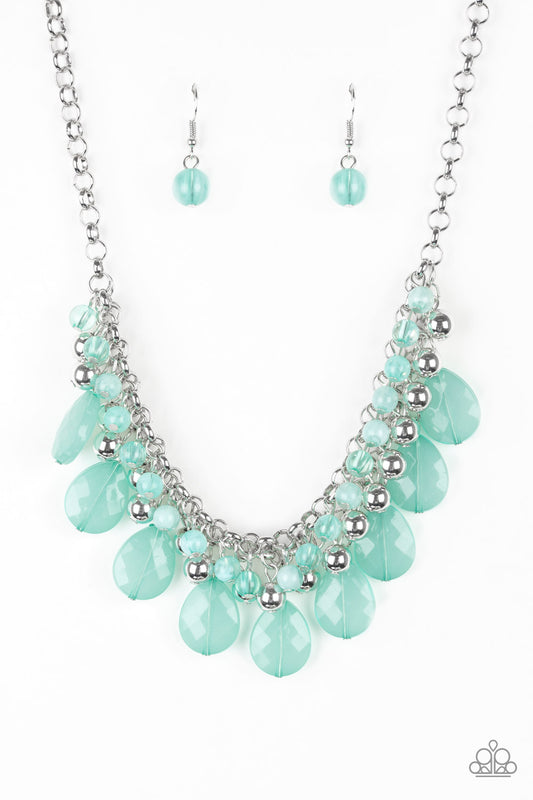 Paparazzi Necklaces - Trending Tropicana - Green
