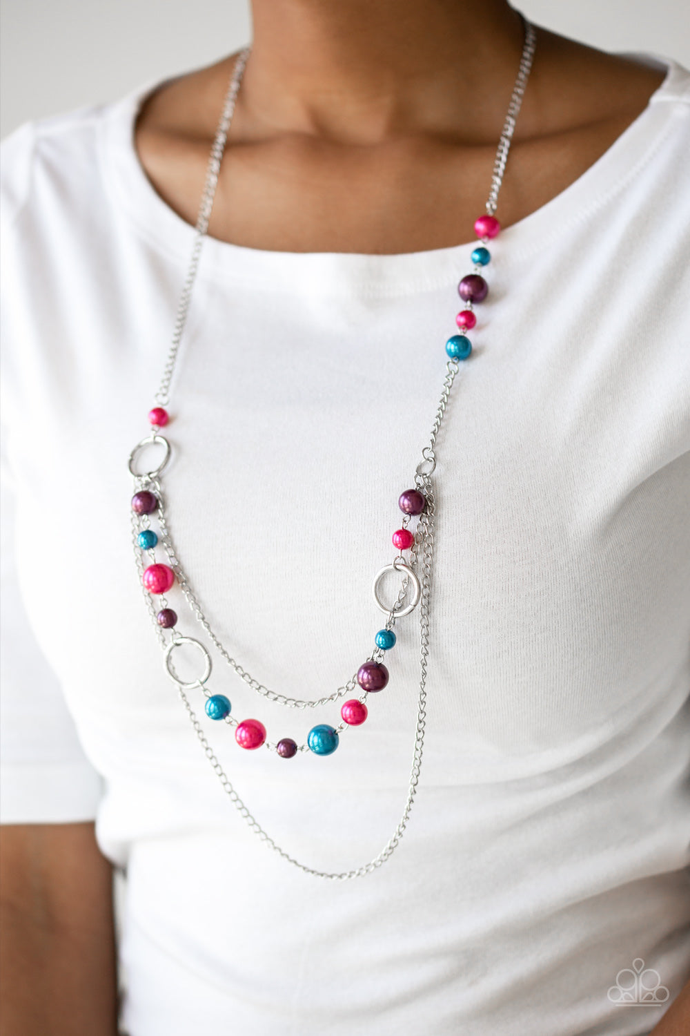 Paparazzi Necklaces - Party Dress Princess - Multi