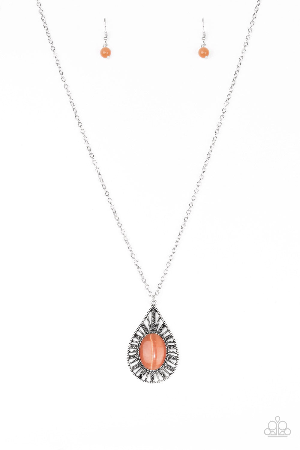 Paparazzi Necklaces - Total Tranquility - Orange