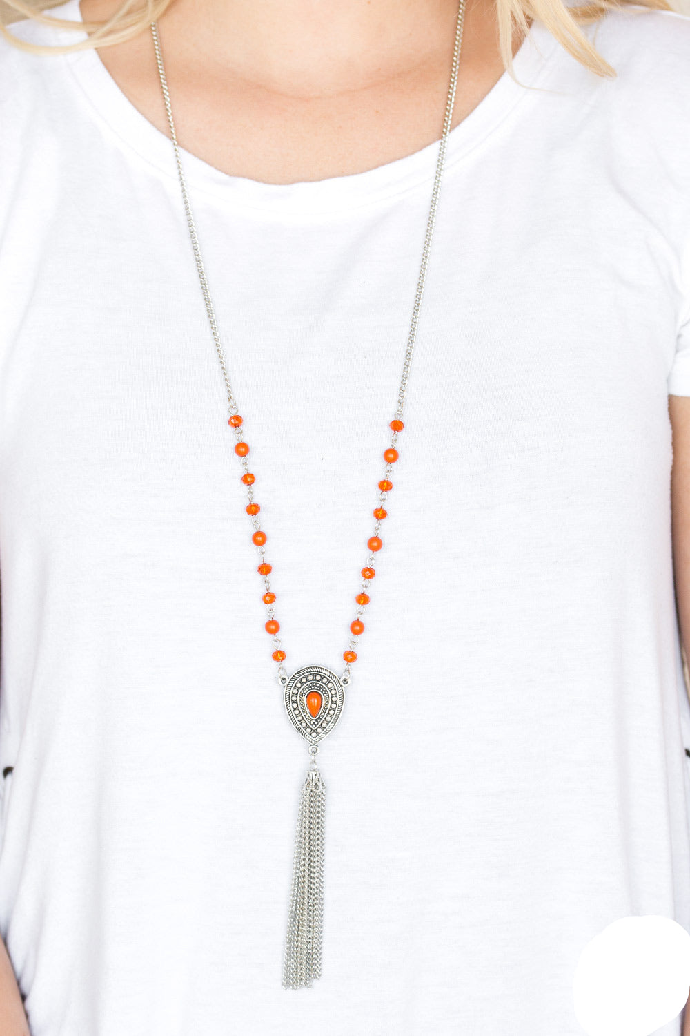 Paparazzi Necklaces - Soul Quest - Orange