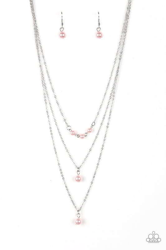 Paparazzi Necklaces - High Heels and Hustle - Pink